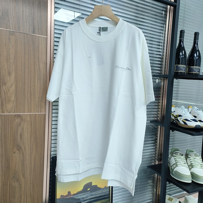 ディオール メンズ ラウンドネック半袖Tシャツ -  Round- dic5031x