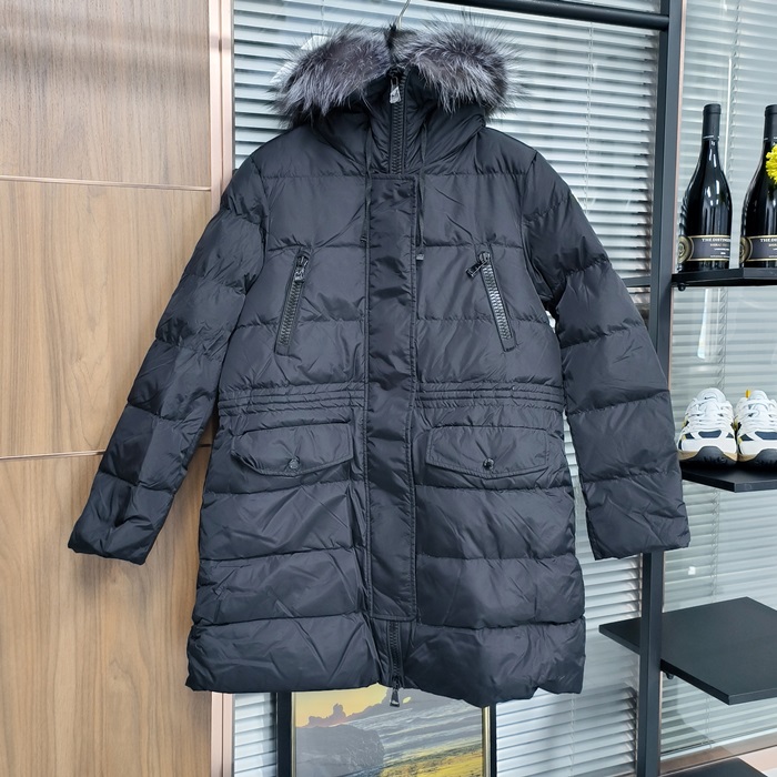 モンクレールレディース パッチ LOGO モダンロングダウン パディング Moc0850x.Size(2xs - xl).ブラック