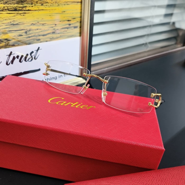 カルティエ メンズ  メタル フレーム サングラス-  Premium   - acc3857x