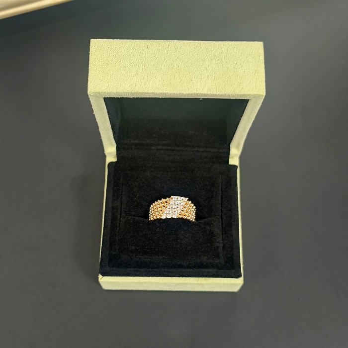 ヴァンクリーフ＆アーペル レディース ペルレリ ダイヤモンド リング -   Perlée RIng - acc3995x