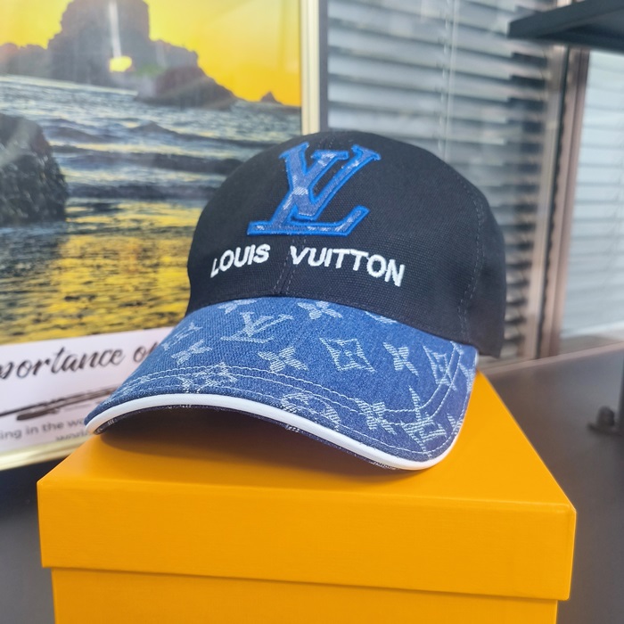  ルイヴィトンユニセックス 帽子 LOUM0039, (ホワイト/ブラック)