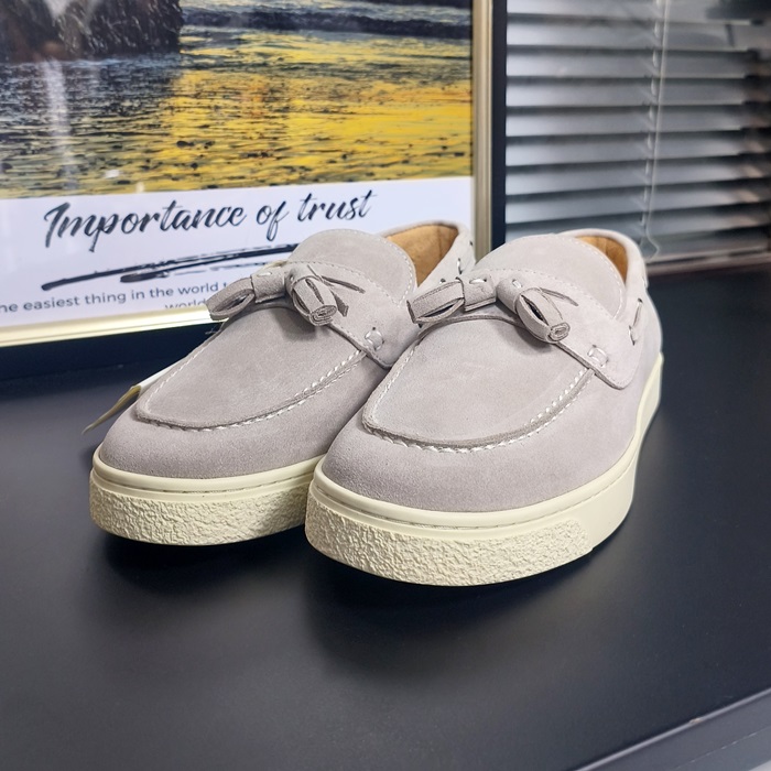 ブルネロクチネリ メンズ サンドストーンローファー -  Cucinelli Sandstone- brs935x