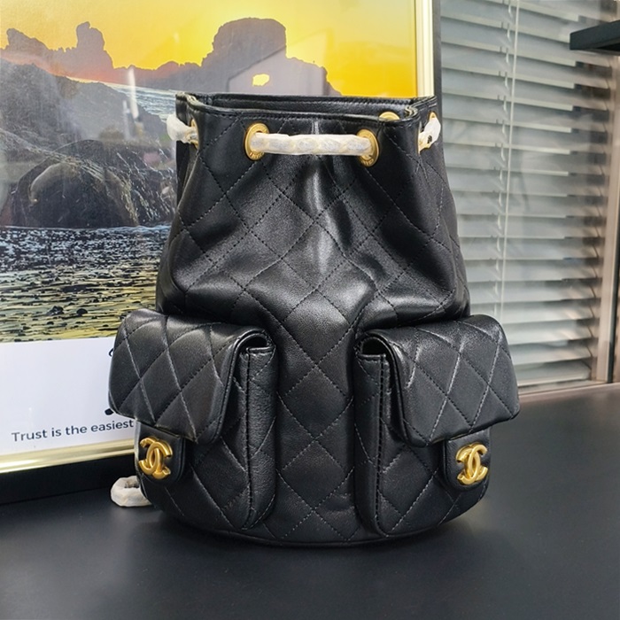 シャネルレディースダブルポケット バックパック -  25C  - chb5003x