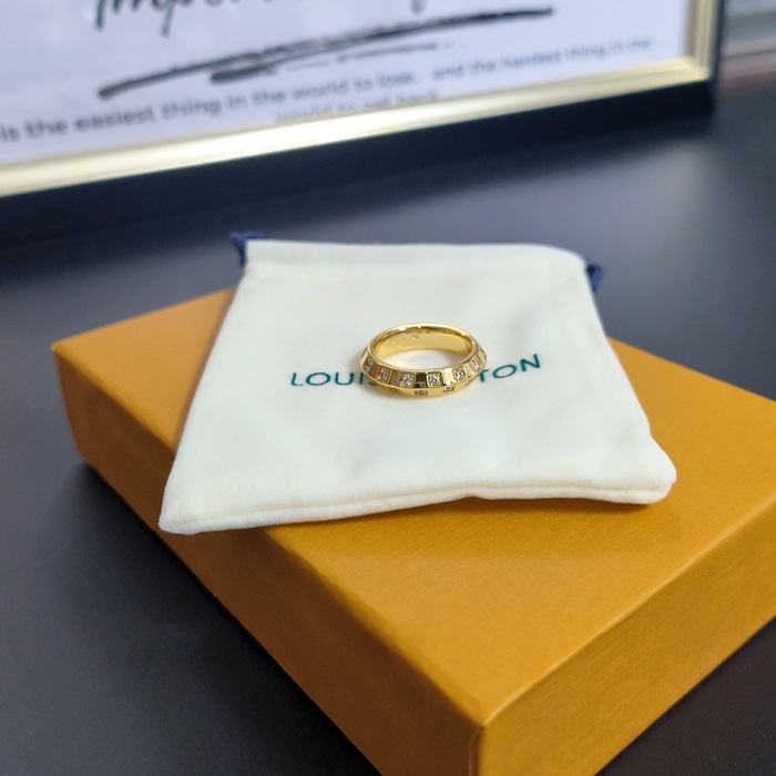 ルイヴィトン ユニセックス ホワイト ゴールド リング - Gold - acc3180x