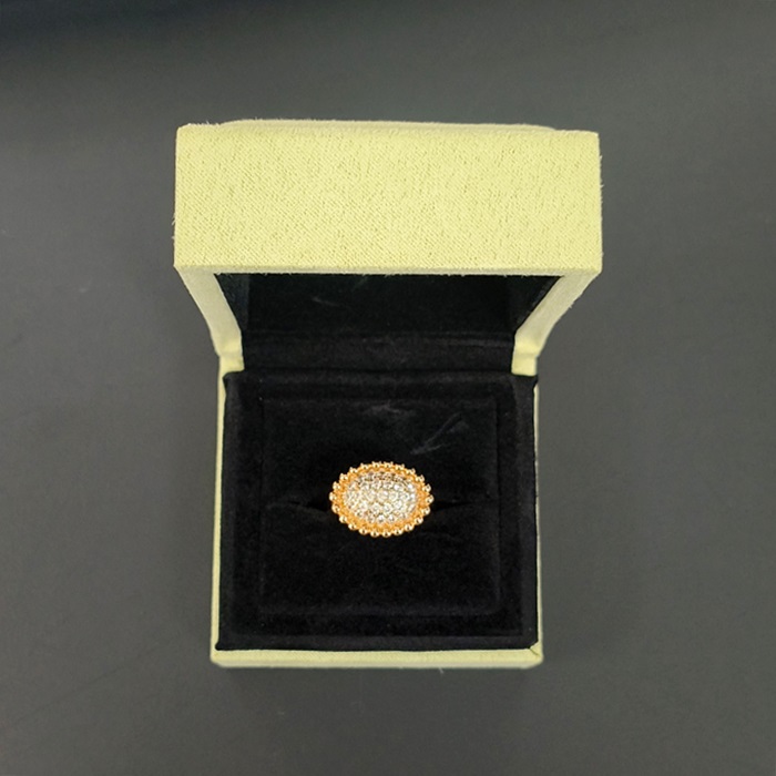 ヴァンクリーフ＆アーペル レディース ペルレリ ペルレ ダイヤモンド リング -   Perlée RIng - acc4068x