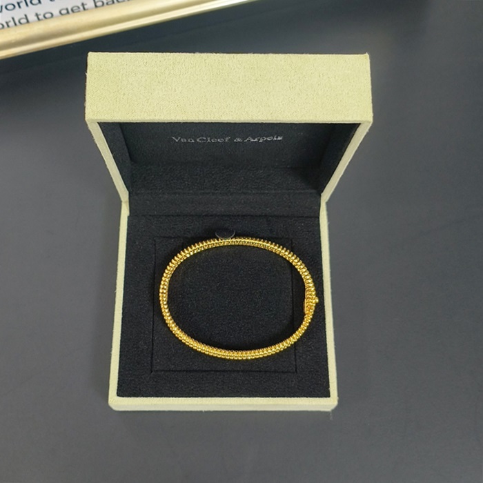 ヴァンクリーフ＆アーペル レディース ペルレリ ダイヤモンド ブレスレット -   Perlée Diamond Bracelet - acc3989x