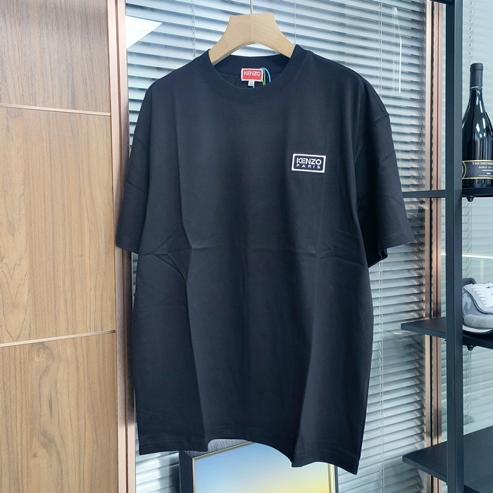 ケンゾー メンズ クルーネック 半袖Tシャツ - Kenzo Round- kec5412x