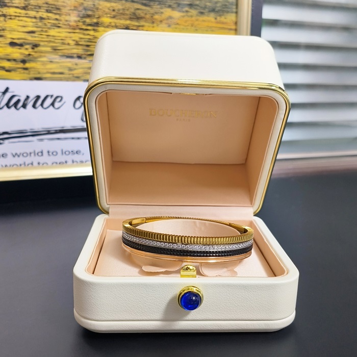 ブシュロン ユニセックス ゴールド ブレスレット - BoucheronGold Bangle - acc3566x