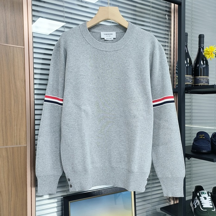 トムブラウン メンズ ラウンドネックセーター- er - thc3052x