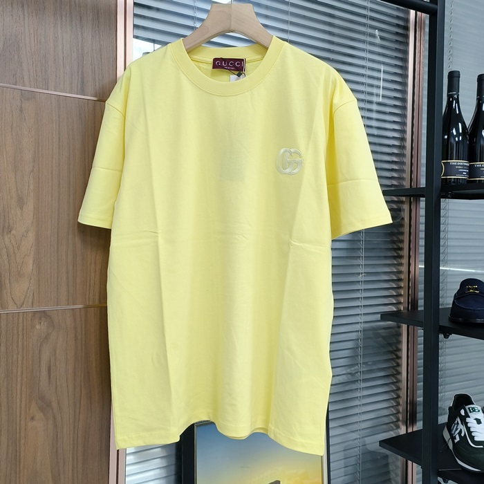 グッチ レディース ラウンドネック半袖Tシャツ - Round- guc5303x