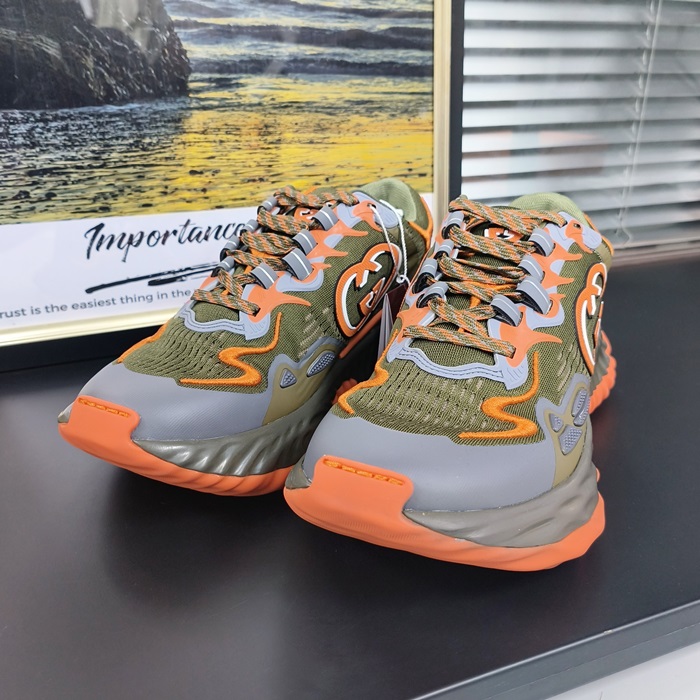 グッチ ユニセックス リップル スニーカー -Ripple  - gus1818x