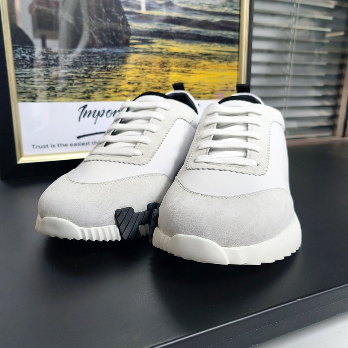 エルメス ユニセックス バウンシング スニーカー  - Gray  - he328x