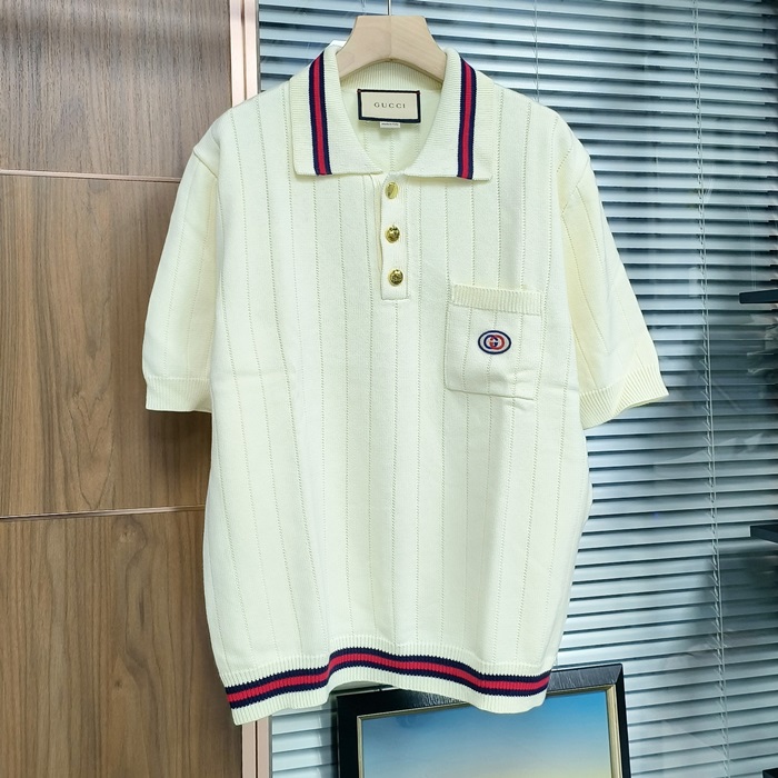 グッチ メンズ ポロ 半袖Tシャツ -Polo- guc5523x