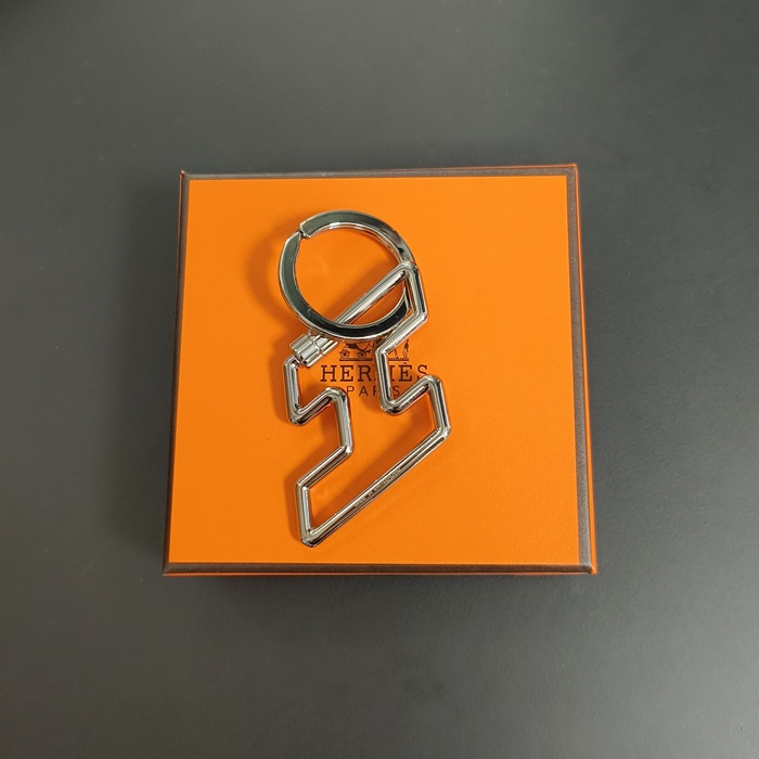 エルメス ユニセックス ナノグラム キーリング - Key - acc2506x