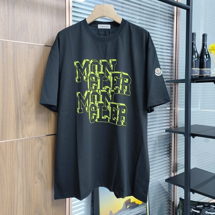 モンクレール メンズ ラウンドネック半袖Tシャツ - Round- moc5566x