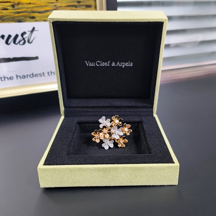 ヴァンクリーフ＆アーペル レディース フリーボール フラワーリング -   Frivole RIng - acc4492x