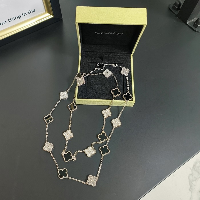 ヴァンクリーフ＆アーペル レディース アルハンブラロンネックレス -   Long - acc4493x