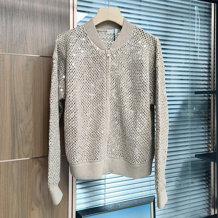 ブルネロクチネリ レディース ジップアップ ジャケット -  Cucinellibrc5854x