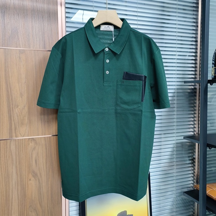エルメス メンズ ポロ 半袖Tシャツ -  Polo- hec5196x