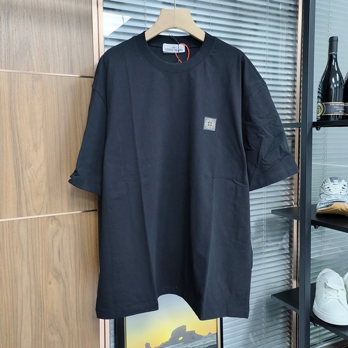 ストーンアイランド メンズ ラウンドネック半袖Tシャツ - Round- stc6511x