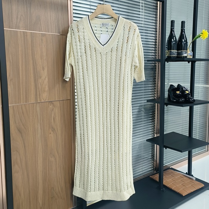 ブルネロクチネリ レディース Vネック ワンピース -  Cucinelli   One-pieces - brc5950x