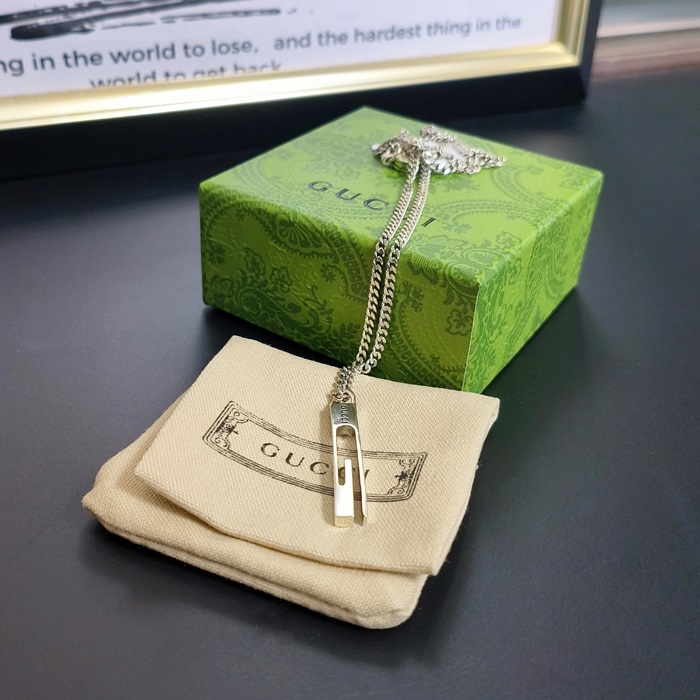 グッチ ユニセックス ゴールド ネックレス -Gold - acc1458x