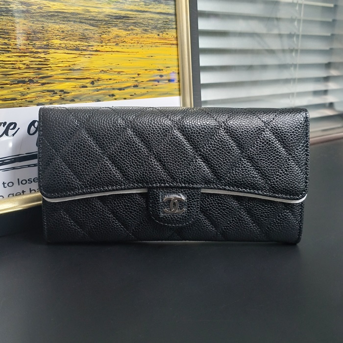 シャネルレディース クラシック ブラック 長財布 -  Long Purse - ch465x