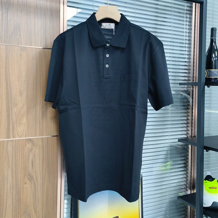 エルメス メンズ ポロ 半袖Tシャツ -  Polo- hec5219x