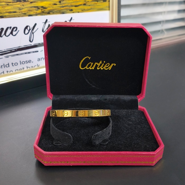  ラブブレスレット 18Kイエロー ゴールド B6032416 カップルブレスレット - ca0009z  Love Bracelet 18k Yellow Gold