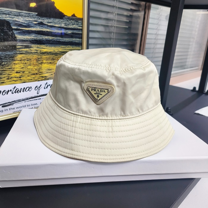  プラダ ユニセックス 帽子 PRAM0005, ベージュ