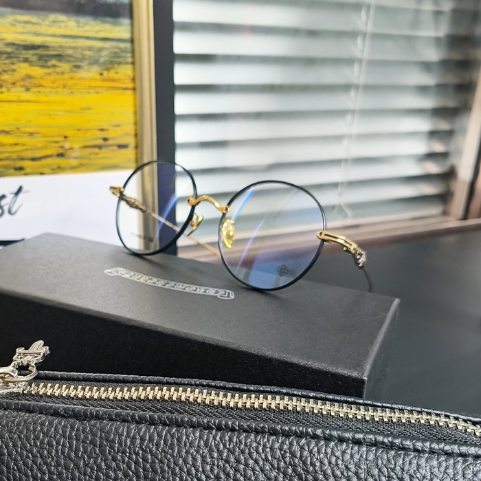 クロムハーツユニセックス チタニウム 眼鏡 CR003, 4, ML