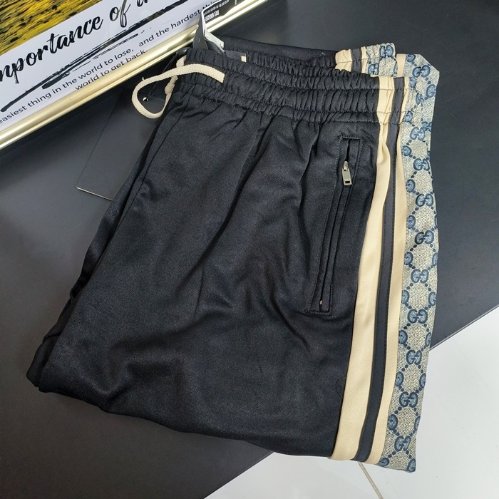 グッチ メンズ ブラック ジョガー パンツ -Jogger - guc1291x