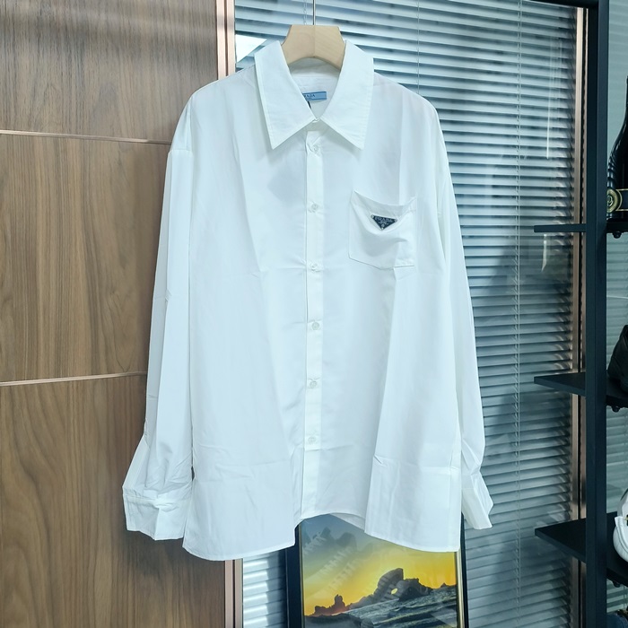 プラダ メンズ クラシック シャツ -prc1823x