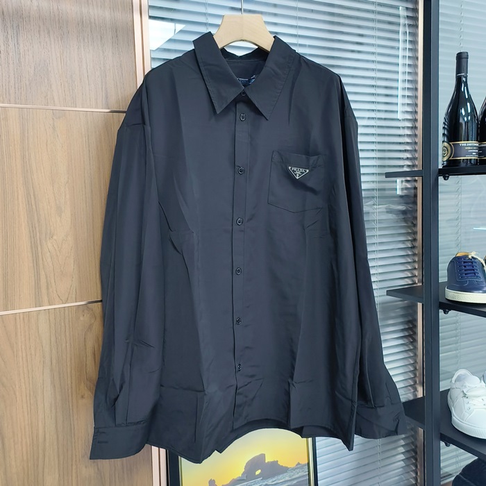 プラダ メンズ クラシック シャツ -prc1824x