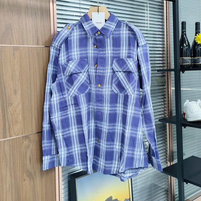 セリーヌ メンズ クラシック シャツ -cec1979x