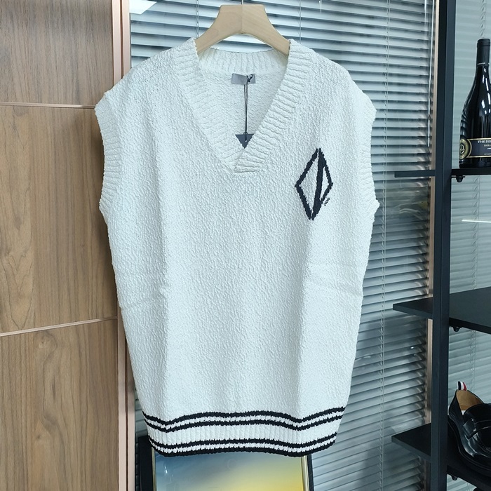ディオール メンズ ダイヤモンド Vネック ベスト -  Diamoin V-nack Best - dic6457x