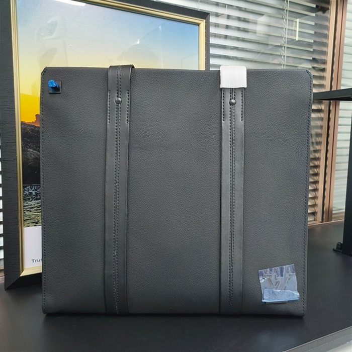   Satchel36.5cm - ルイヴィトンメンズレザーブリーフケース,36.5cmLOUB2294,ブラック