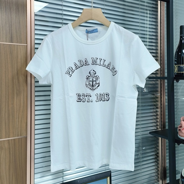 プラダ レディース 半袖Tシャツ -  Round- prc5673x