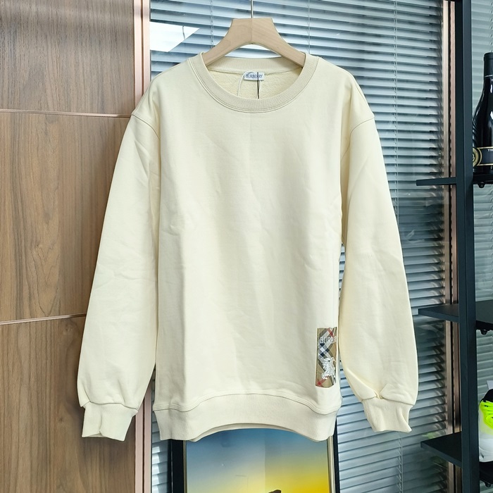 バーバリー メンズ ラウンドネックスウェット - Round- buc5796x