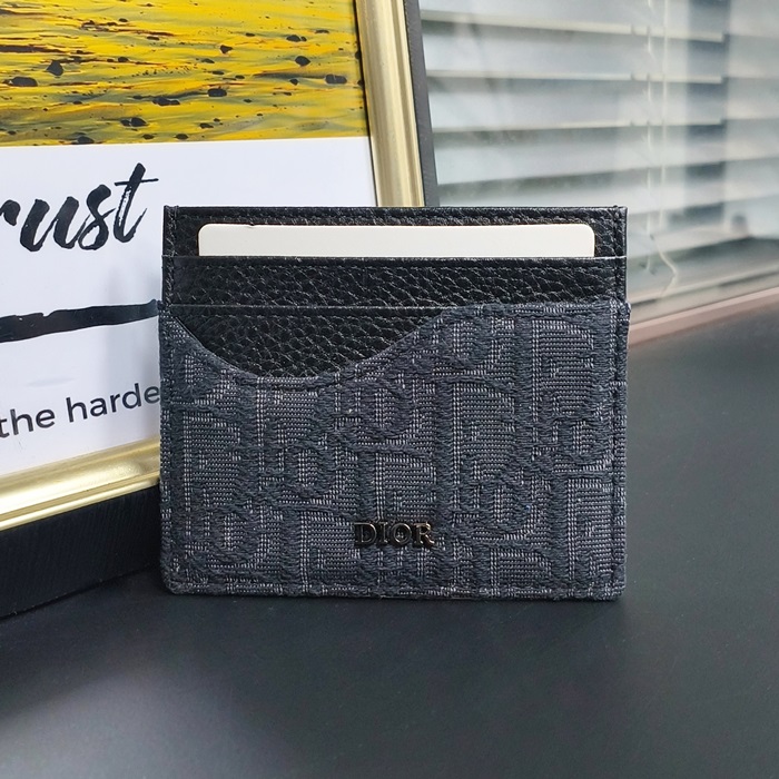 ディオール メンズ オブリーク カードホルダー -  Oblique  - diw300x