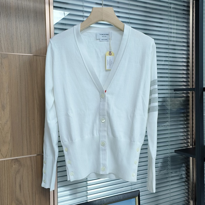 [トムブラウン レディース Vネック カーディガン -   - thc1249x