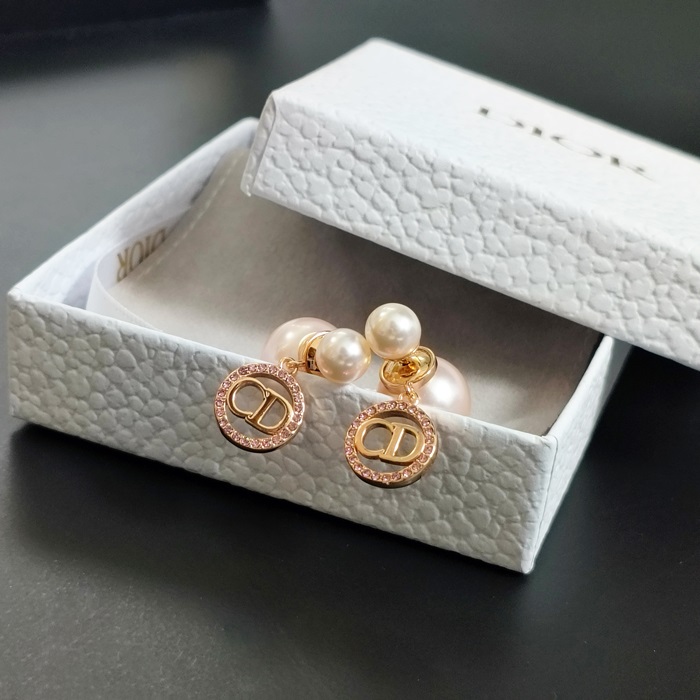 ディオール レディース ローズゴールド イヤリング -   Rose-gold Earring - acc642x