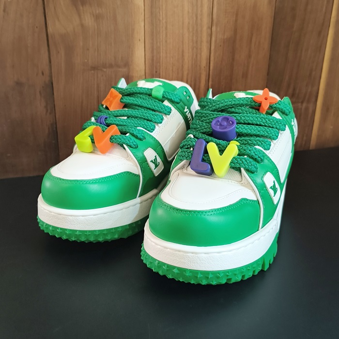 ルイヴィトン ユニセックス LV トレーニング マキシ スニーカー  - Green  - lv1795x