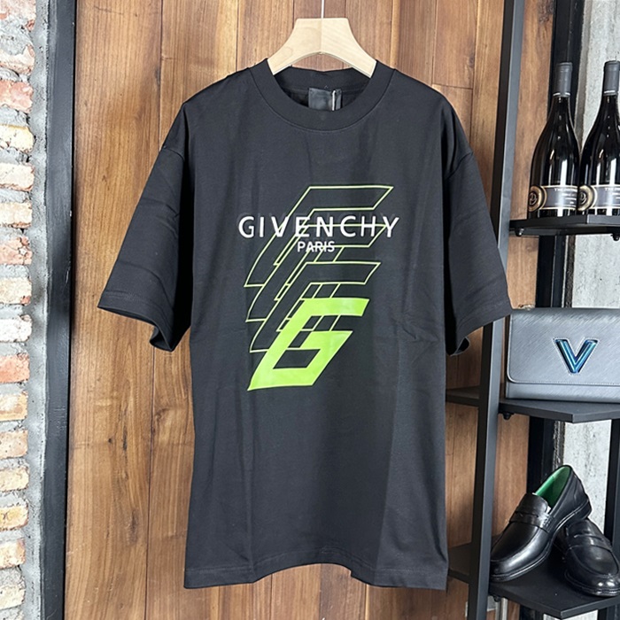 ジバンシィ メンズ ラウンドネック半袖Tシャツ - Givenchy Round- gic6778x