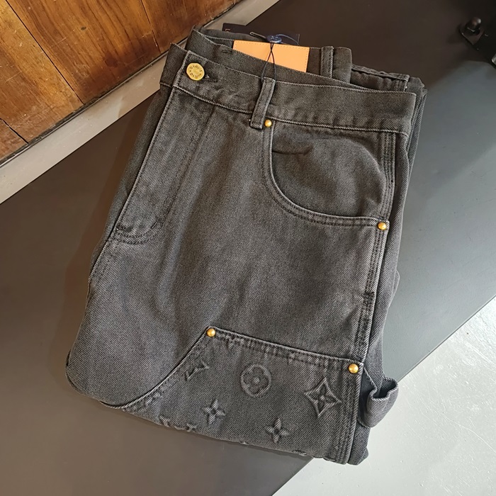 ルイヴィトン メンズ モノグラム ジーンズ -   - cl70x