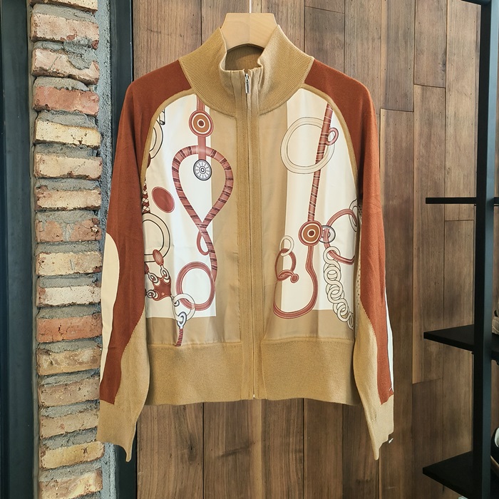 エルメス レディース ボンバー ジャケット -   Bomber  - hec6527x