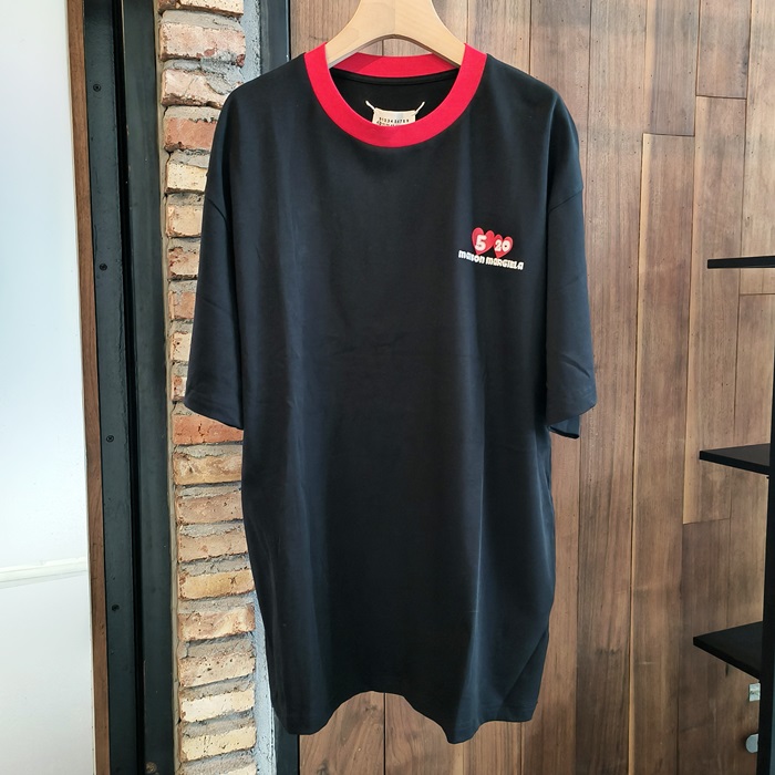 メゾンマルジェラ メンズ ラウンドネック半袖Tシャツ -  Round- mac6789x