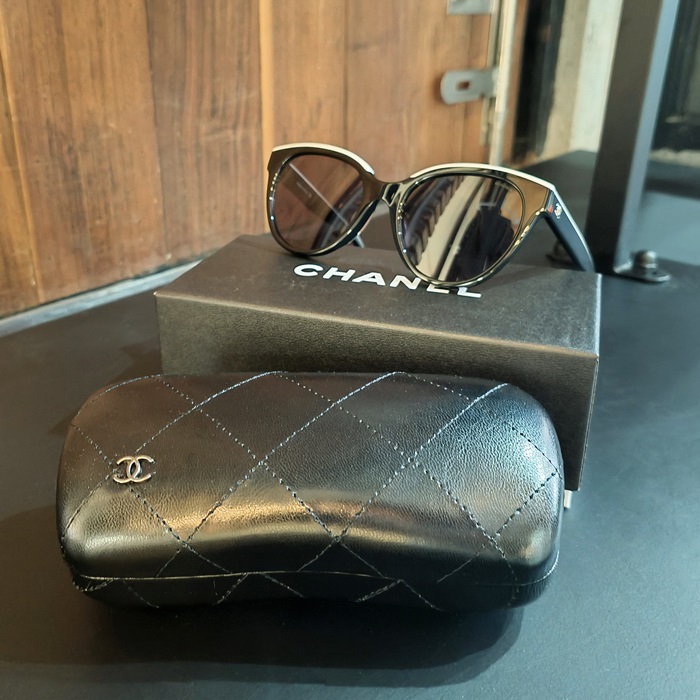 シャネルレディース イニシャル サングラス-   - acc4159x