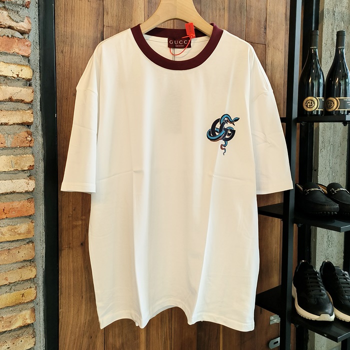 グッチ メンズ ラウンドネック半袖Tシャツ -Round- guc5073x