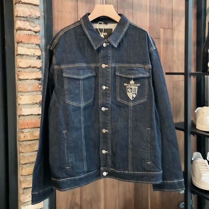 フェンディ メンズ デニム ジャケット - Denim  - fec6459x